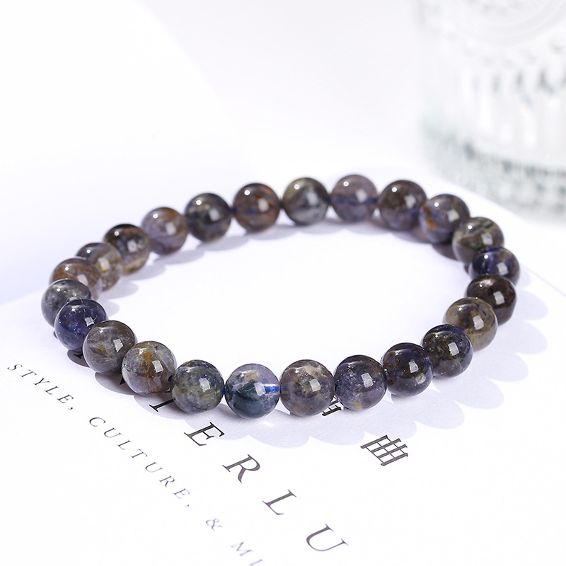 [A32]・天然丸玉ブレスレット