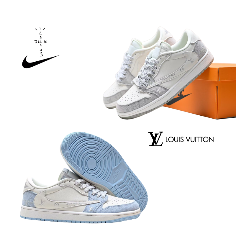ルイ・ヴィトン x トラヴィス・スコット x ナイキ エアジョーダン1 ロー