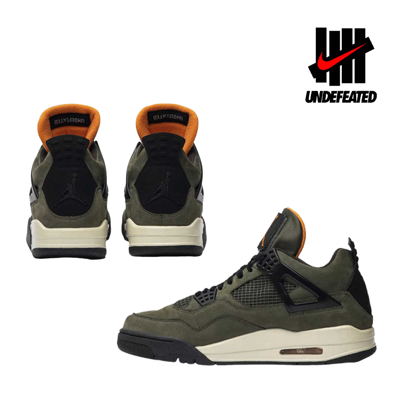 アンディフィーテッド × ナイキ エアジョーダン4 レトロ "ディープグリーン" (2025)