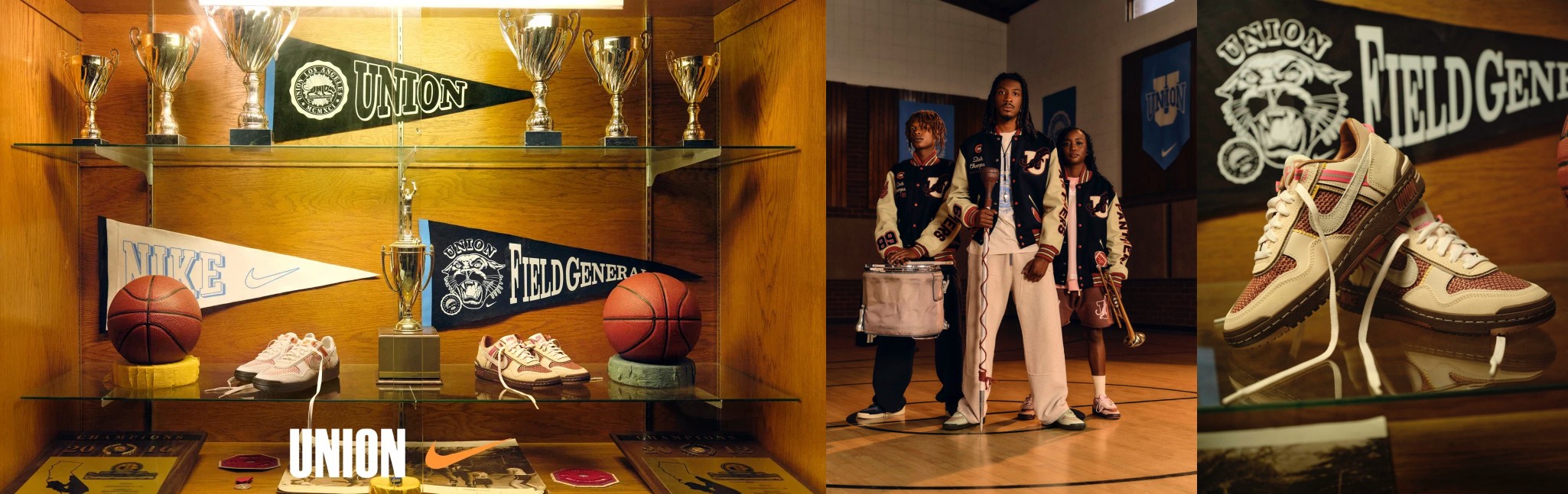 ユニオン × ナイキ 新作コラボスニーカー フィールドジェネラル。