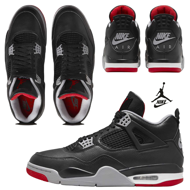 ナイキ エアジョーダン4 レトロ "ブレッド リイマジンド"