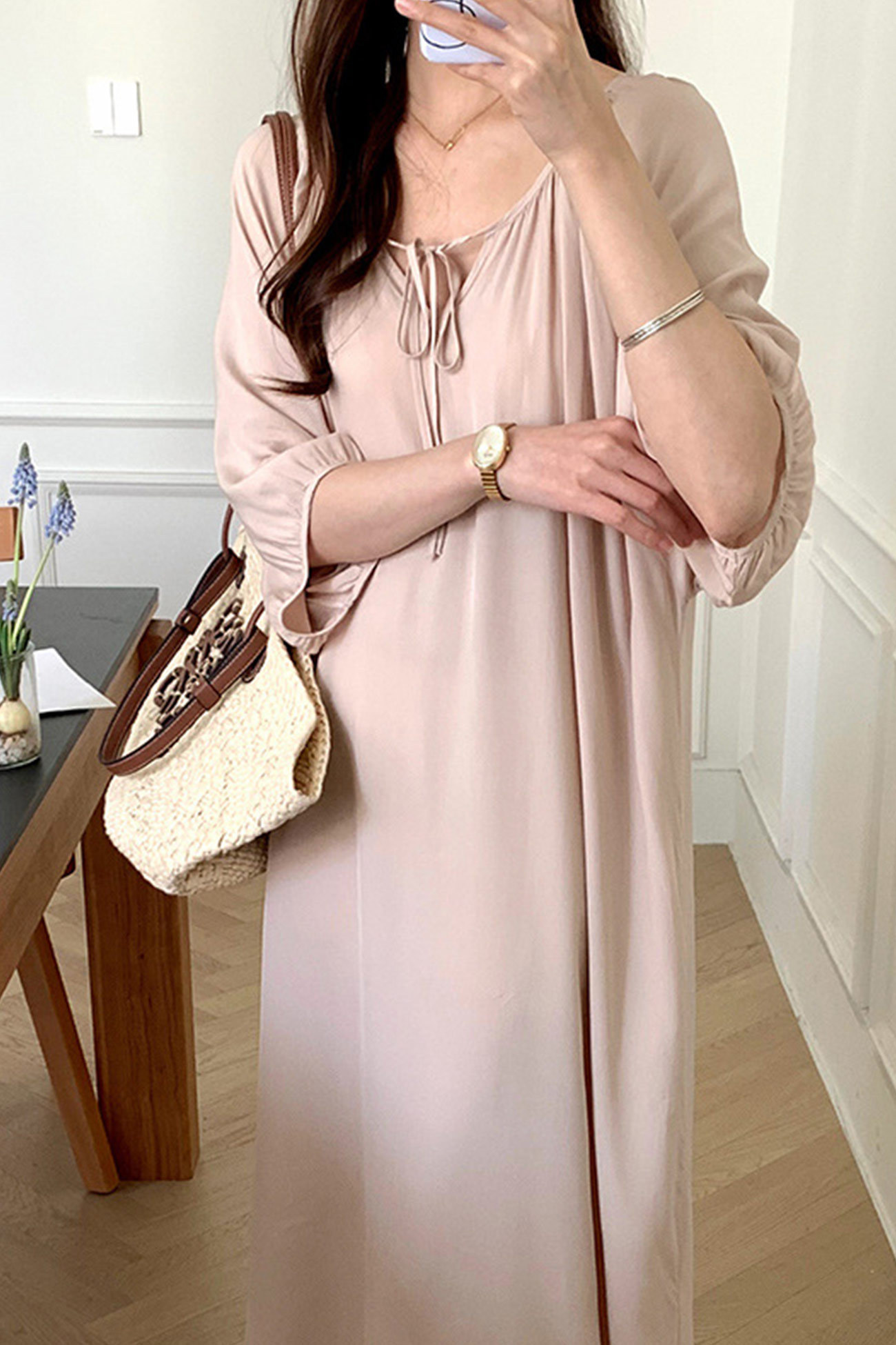 Printed Tie-up Oversize Loungewear