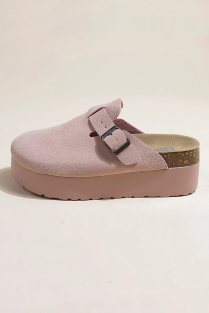 Vintage Leather Slip-on Flats