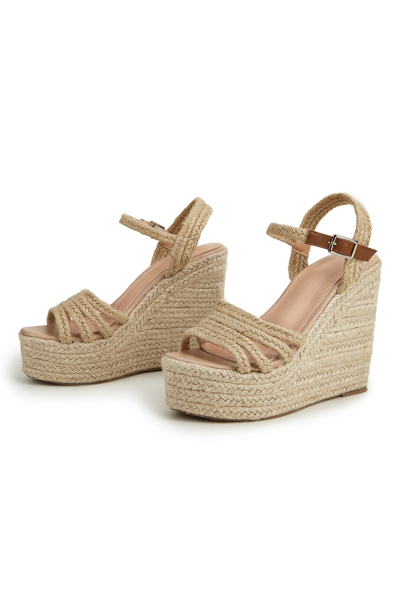 Ankle Strap Espadrille Wedge Sandals