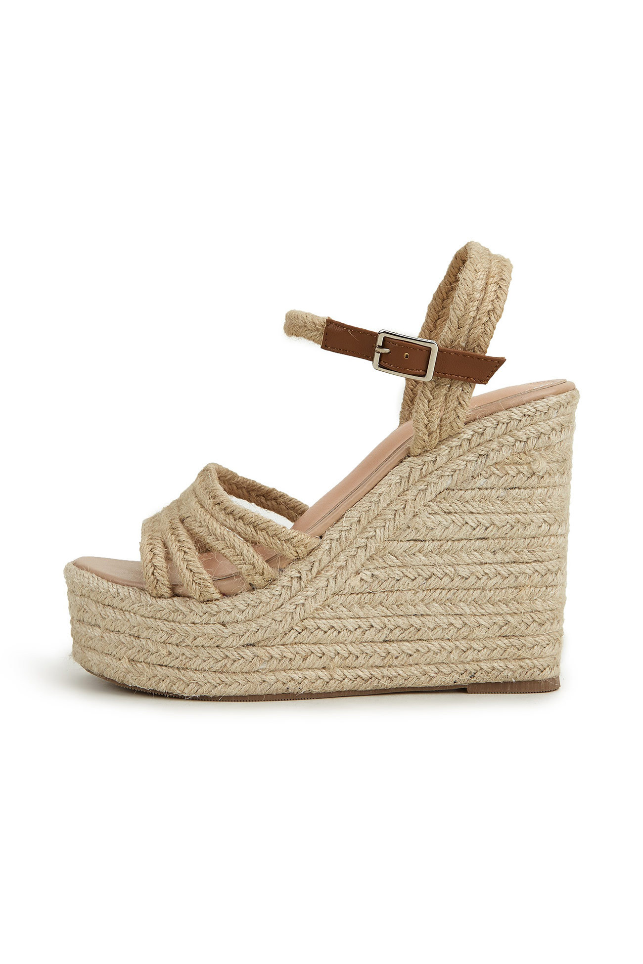 Ankle Strap Espadrille Wedge Sandals
