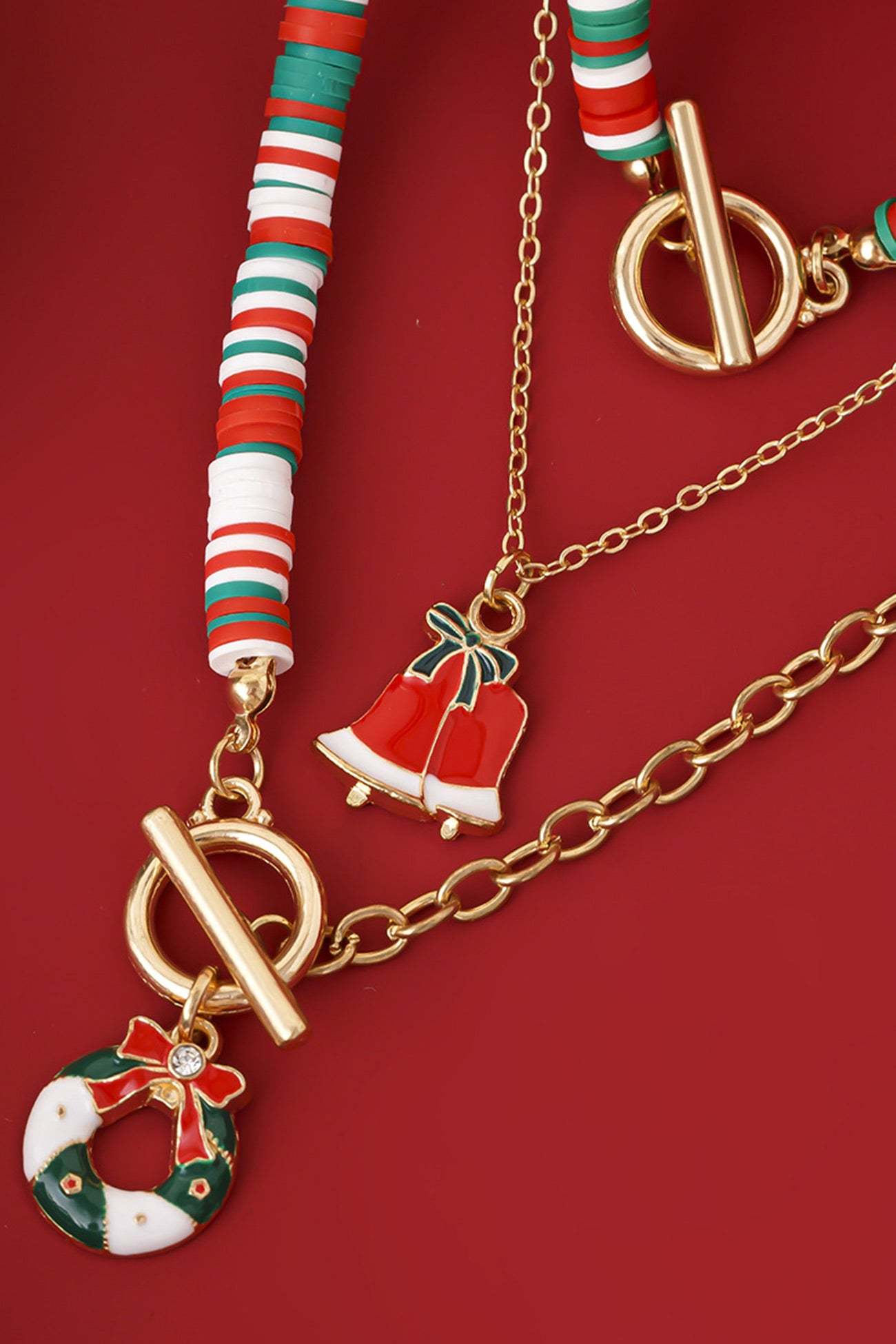 Christmas Three-layer Necklace