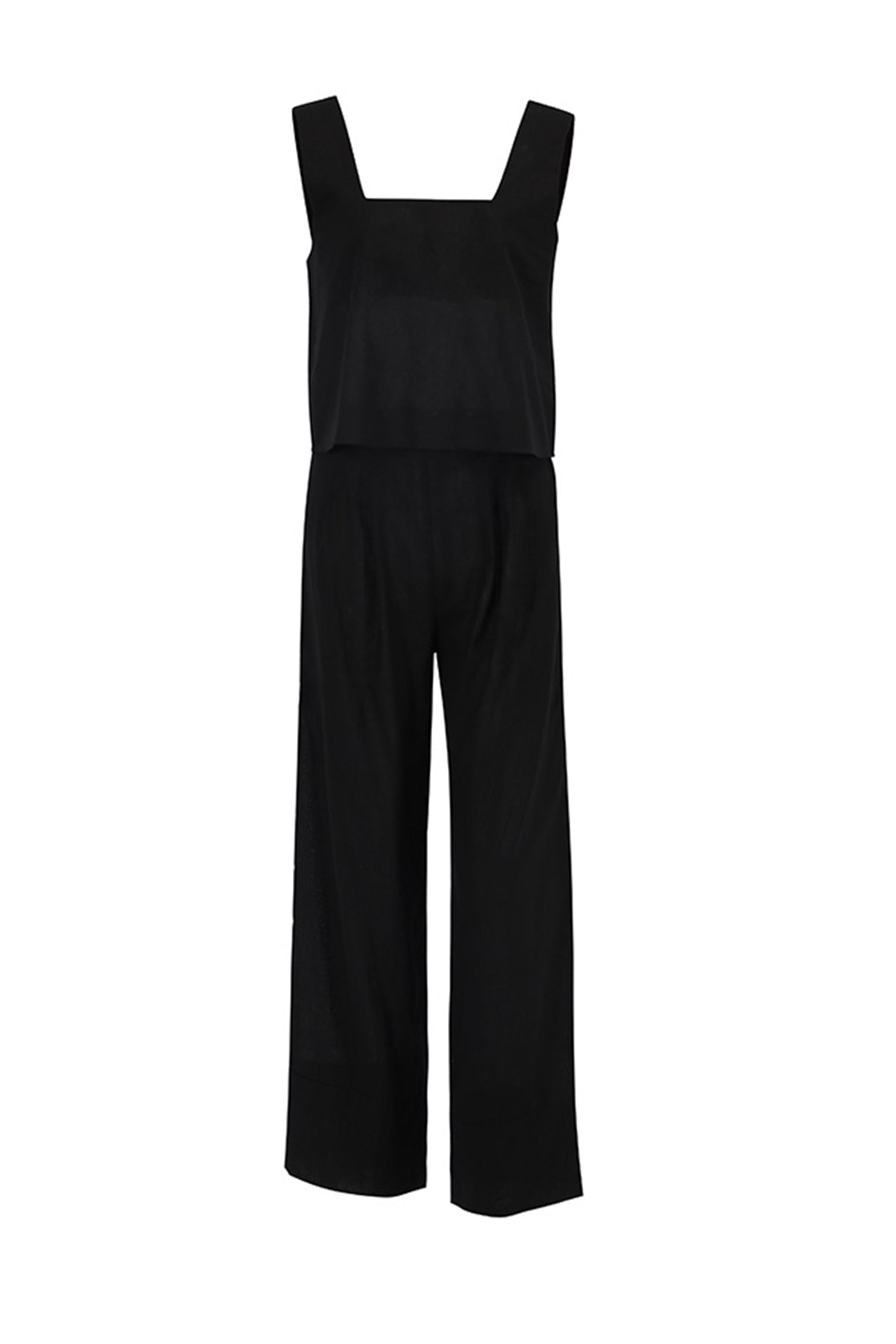 Cotton Square Neck Tank Pants Suits