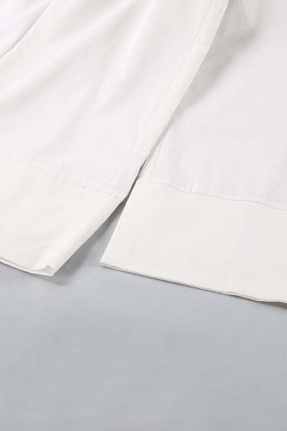 Cotton Square Neck Tank Pants Suits