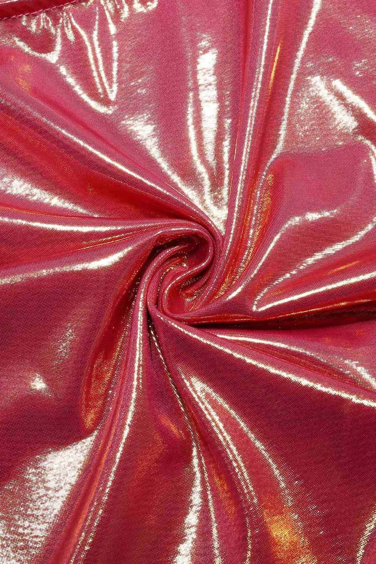 Glossy Vest Wide Leg Pants Set