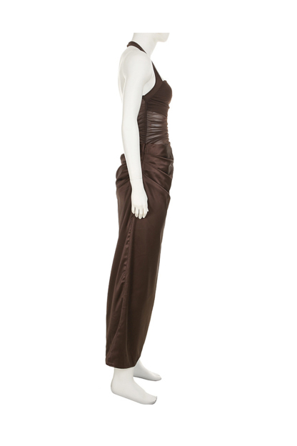Halter Neck Cutout Pack Hip Dress