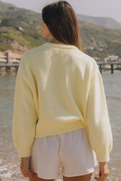 Macarons Color Button-up Short Cardigan