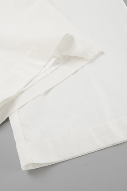 Ruffle Tie-up Cotton Vest Set