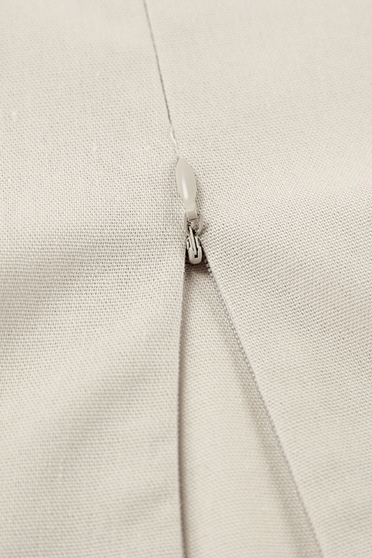 Spaghetti Straps A-line Cotton Linen Dress