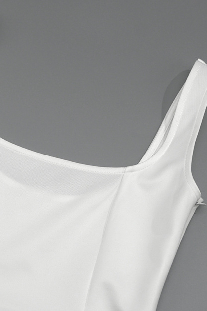 Square Neck Corset Swing Dress