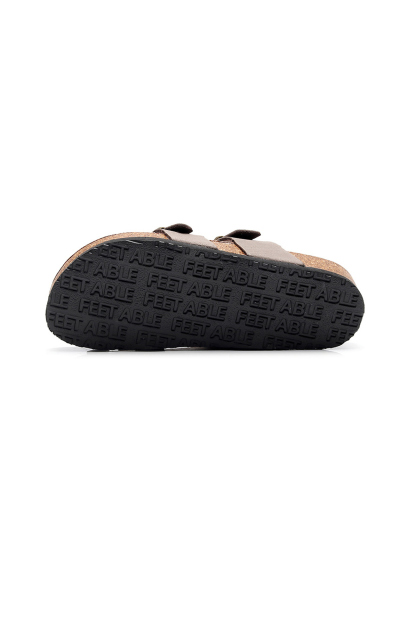 Toe Ring Criss Cross Buckles Thong Sandals