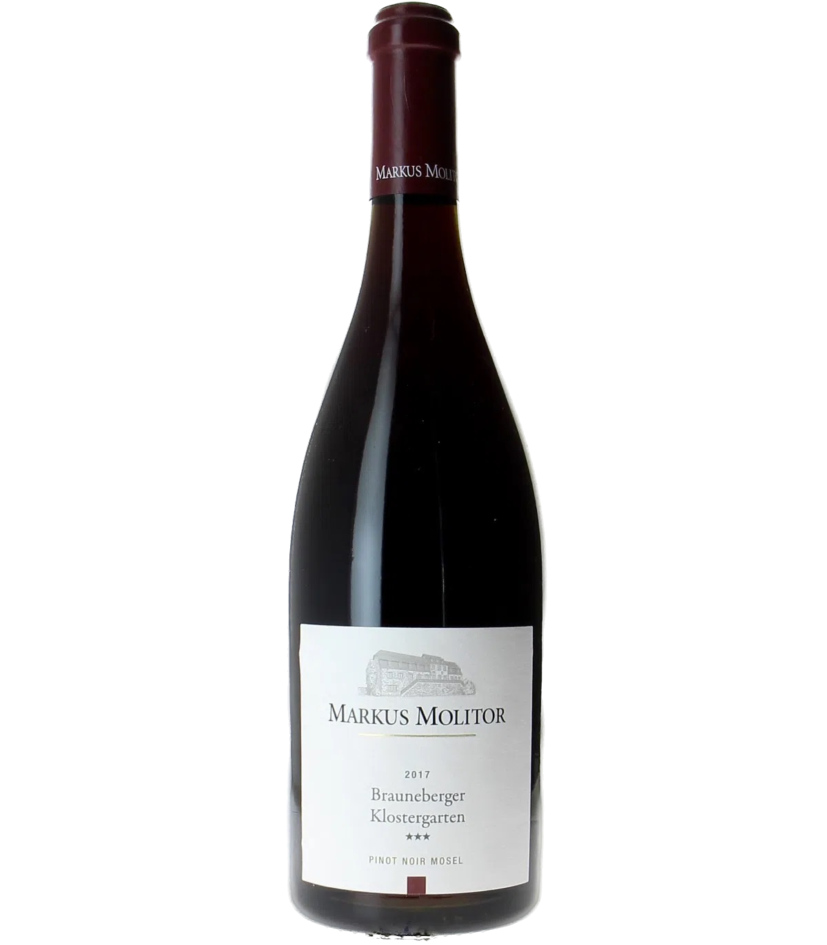 MARKUS MOLITOR BRAUNEBERGER KLOSTERGARTEN PINOT NOIR 2017 