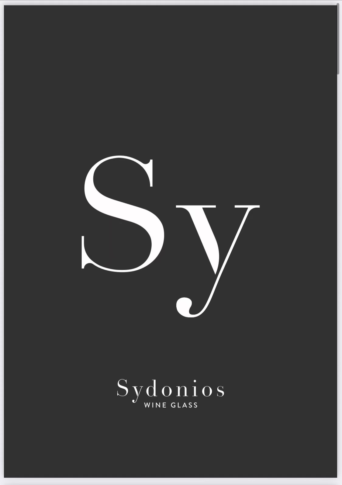 Sydonios Le Subtil Glasses (Box Set)