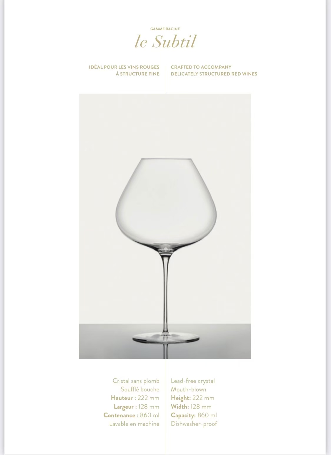 Sydonios Le Subtil Glasses (Box Set)