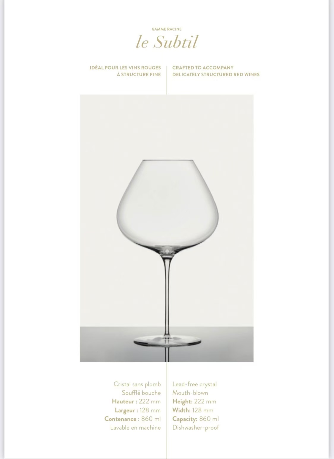 Sydonios Le Subtil Glasses (Box Set)