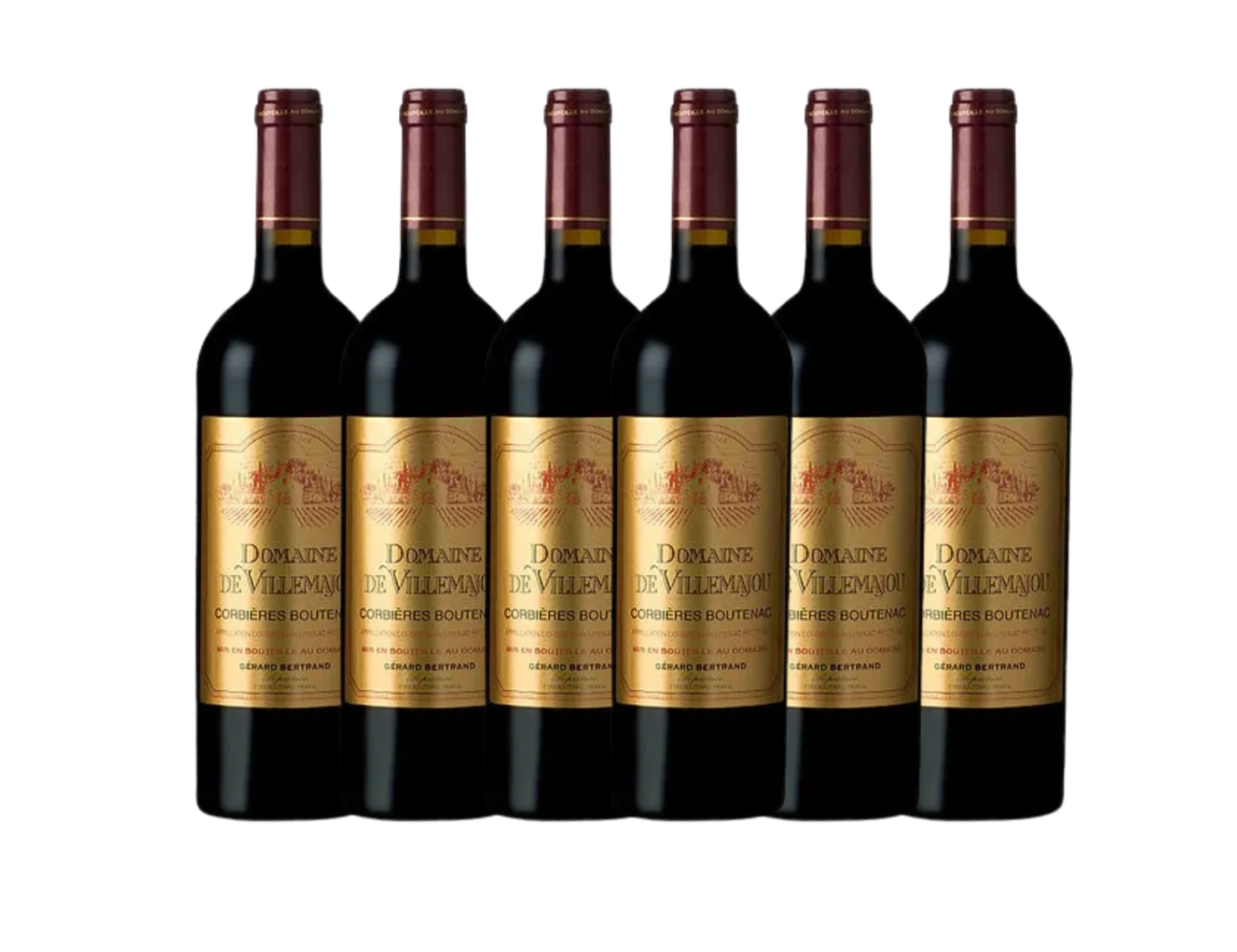 Domaine de Villemajou Corbieres Boutenac 2022 - 6 bottles pack