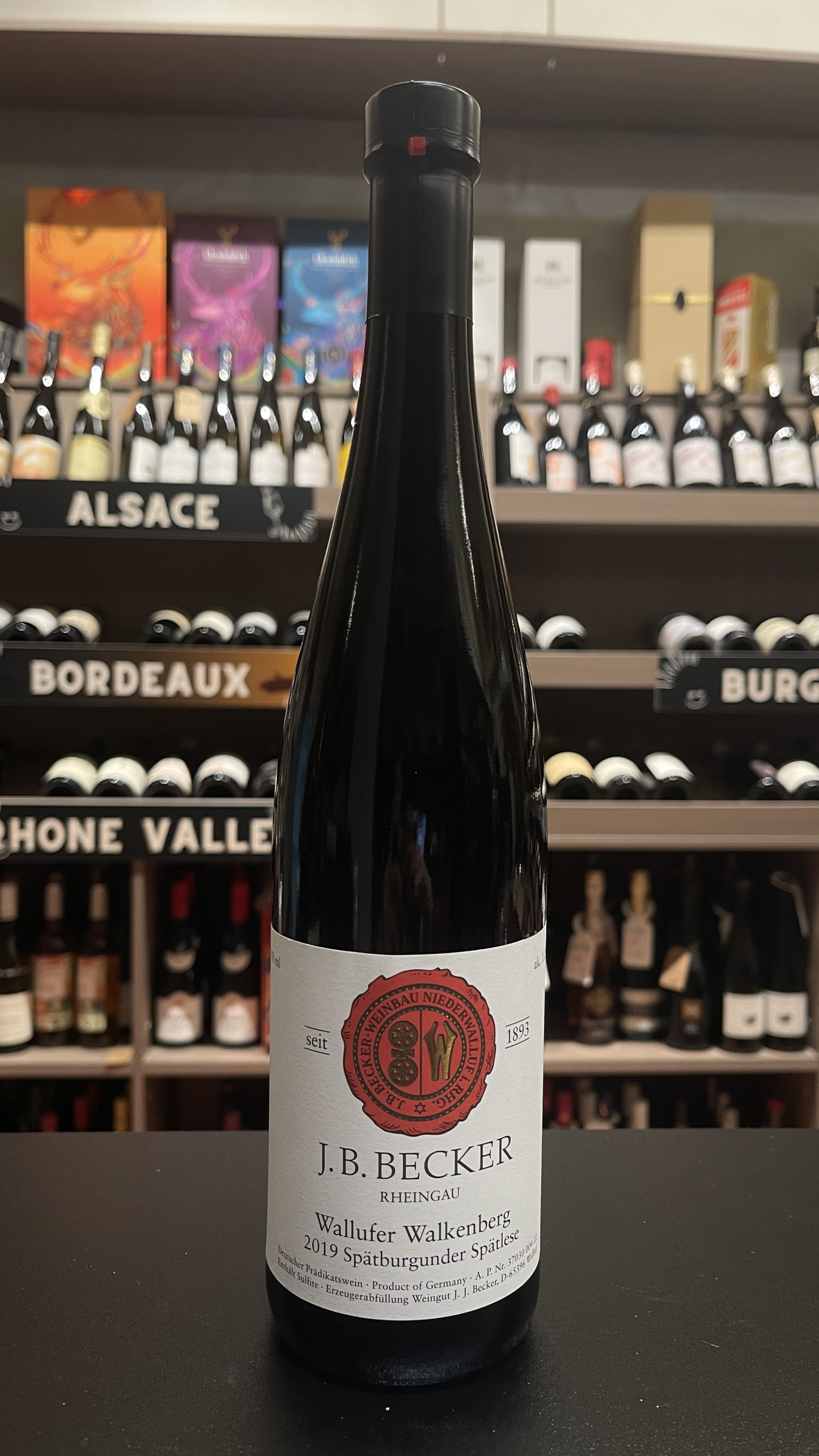 J.B. Becker Wallufer Walkenberg Spätburgunder Spätlese 2019 