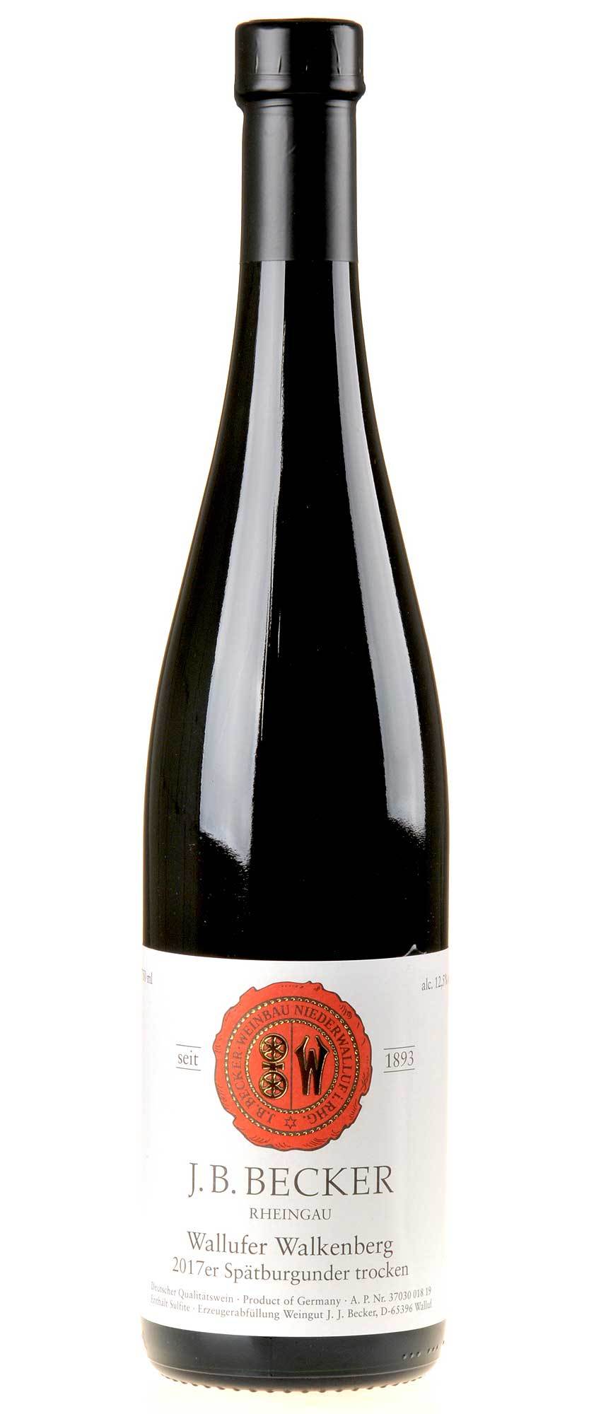 J.B.Becker Spätburgunder Wallufer Walkenberg 2019