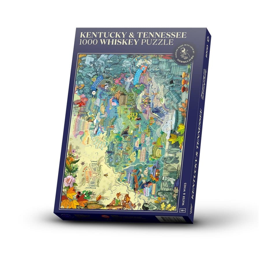 肯塔基州和 田納西州 威士忌 1,000 塊砌圖