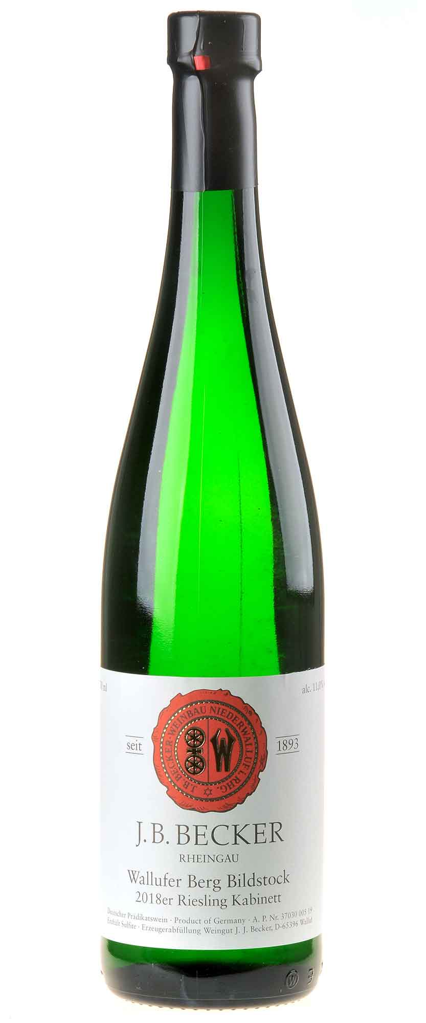 J.B.Becker Riesling Wallufer Berg Bildstock Kabinett 2020