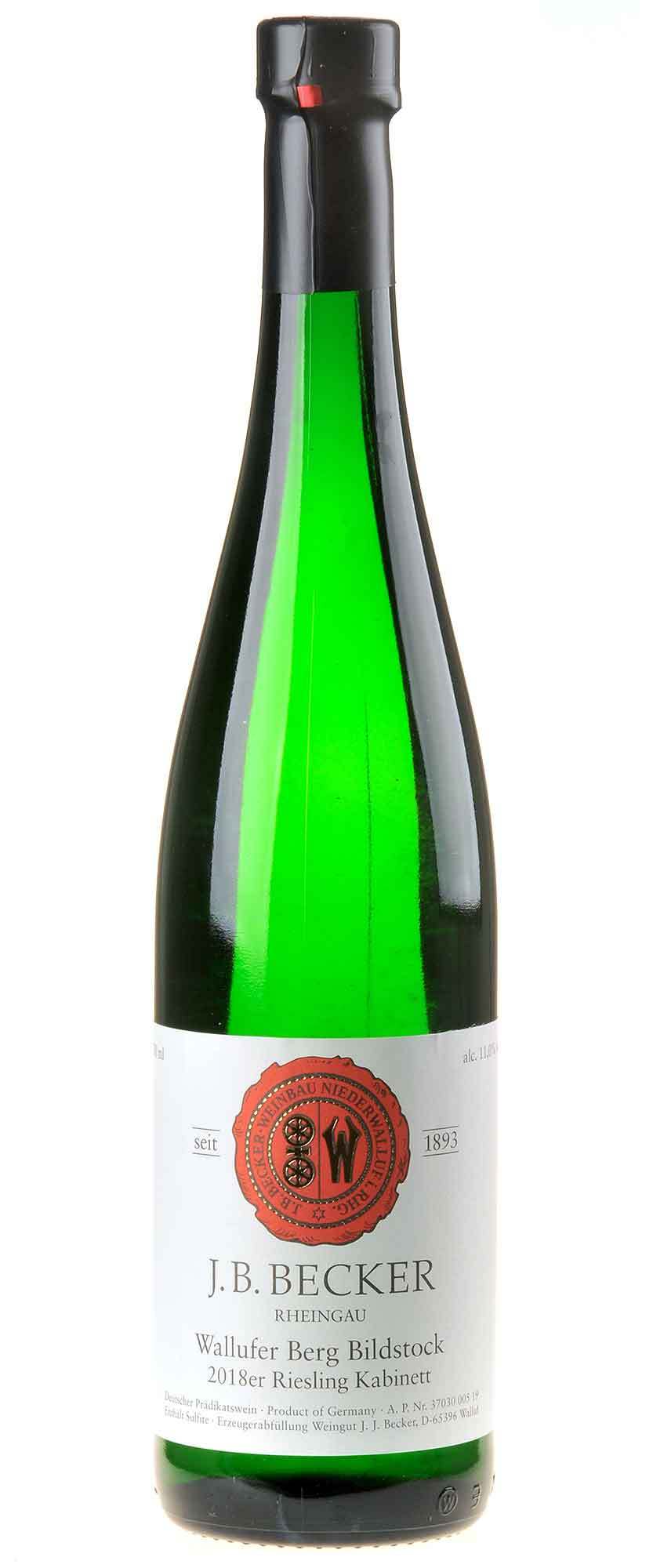 J.B.Becker Riesling Wallufer Berg Bildstock Kabinett 2020