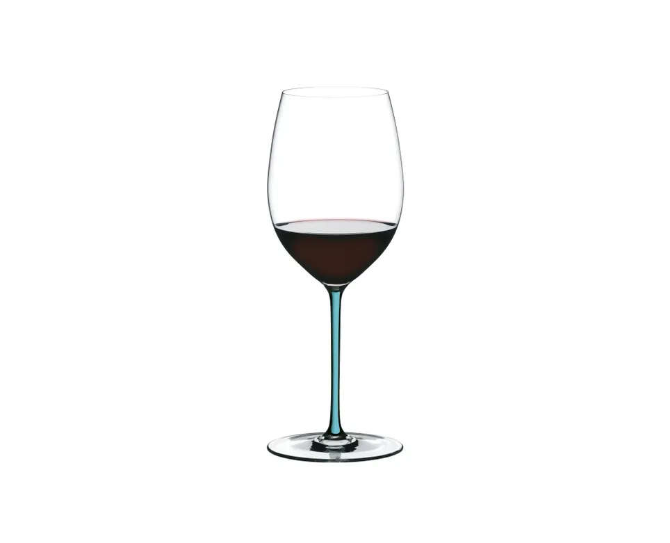 Riedel Fatto A Mano Cabernet / Merlot - Turquoise 