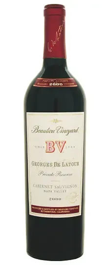 Beaulieu Vineyard Georges de Latour 2000