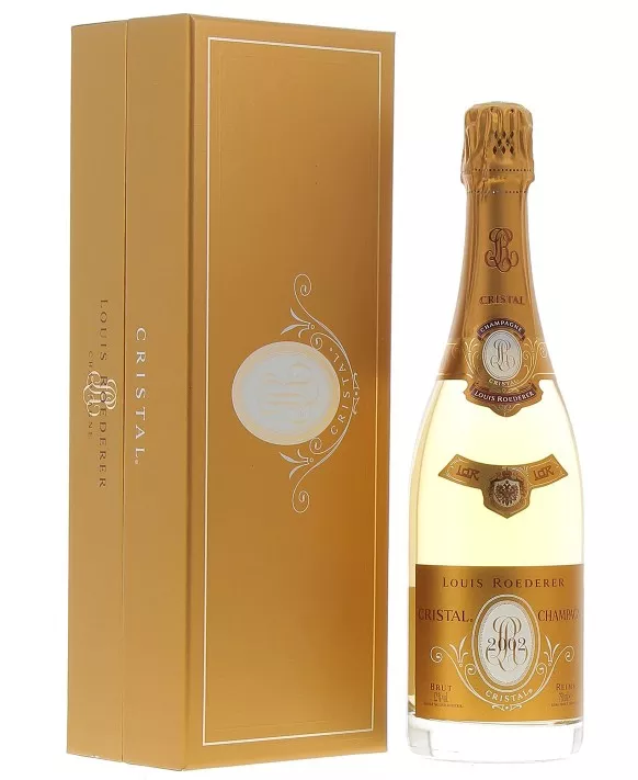 Louis Roederer Cristal 2002 Gift Box