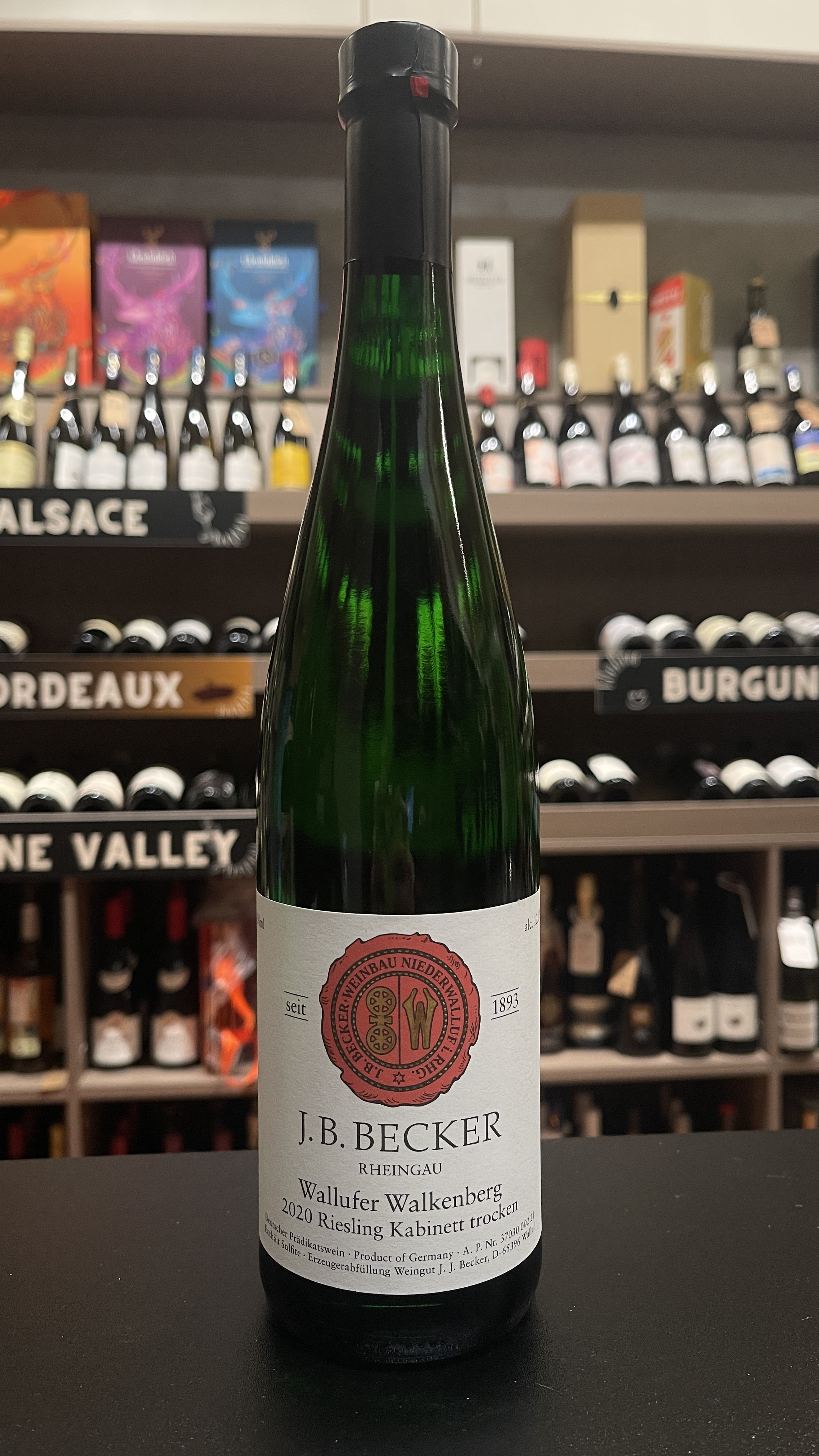 J.B. Becker Wallufer Walkenberg Riesling Kabinett Trocken 2020