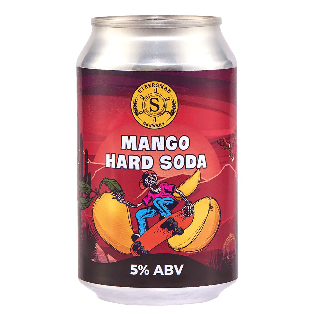 Steersman Mango Hard Soda