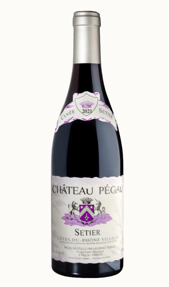 Pegau Cuvee Setier Cotes du Rhone Villages 2022
