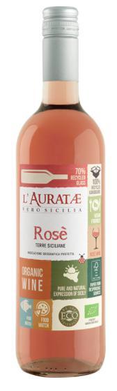 L'Auratae ROSE Nero D'Avola Terre Siciliane IGP BIO 2023