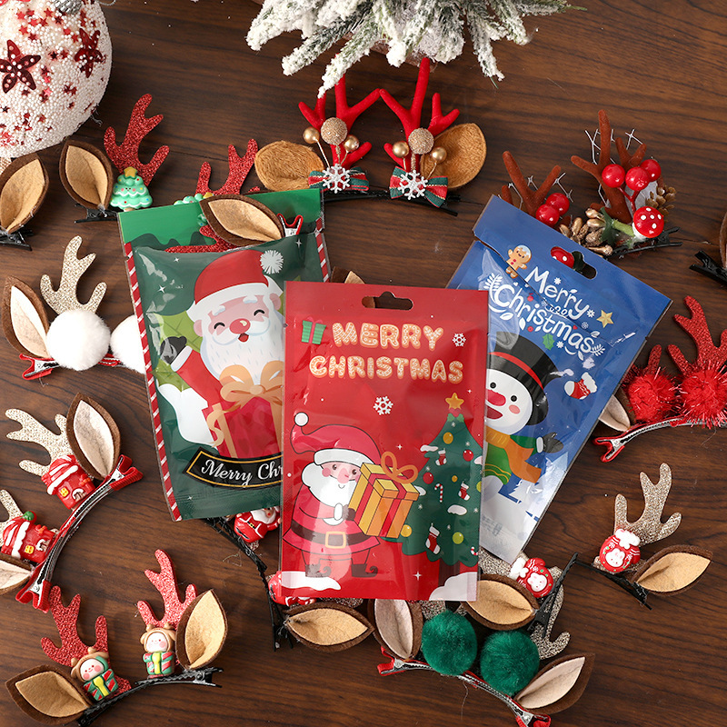 Weihnachtliche Rentiergeweih-haarspangen, Bezaubernde Weihnachts-haarspangen Mit Hirschohren, Festliche Haaraccessoires (2 Für 1!) - namenecklacede