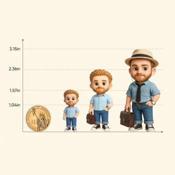Personalisierte 3d-actionfigur – Individuelle Actionfigur Nach Ihren Wünschen. Verwandeln Sie Ihr Foto In Ein Einzigartiges Geschenk Für Ihren Vater. - namenecklacede