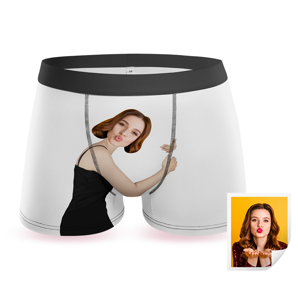 Personalisierte Boxershorts Für Herren Mit Gesicht Am Körper, Lustiges Geschenk Für Ihn - namenecklacede