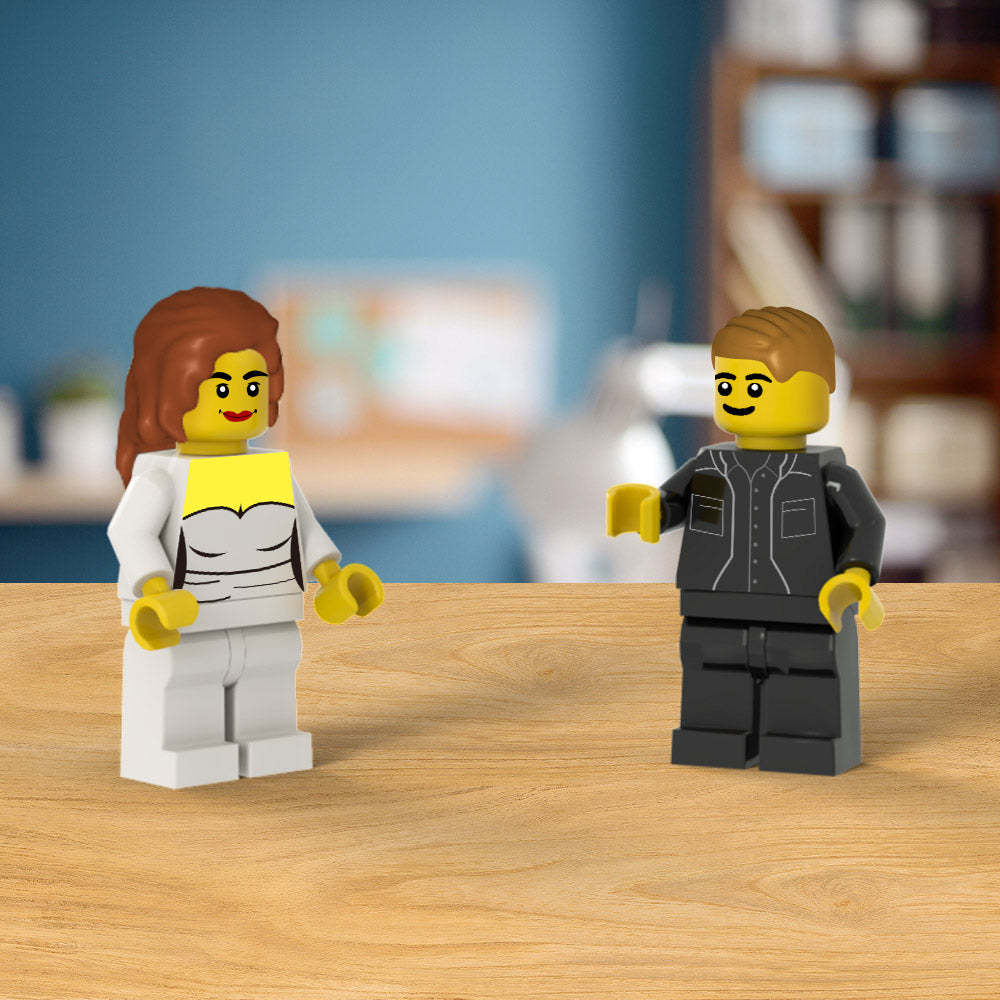 Benutzerdefinierte Minifiguren, Personalisierte Minifiguren, Erstellen Sie Ihre Eigenen Minifiguren - ihrenamenskettede