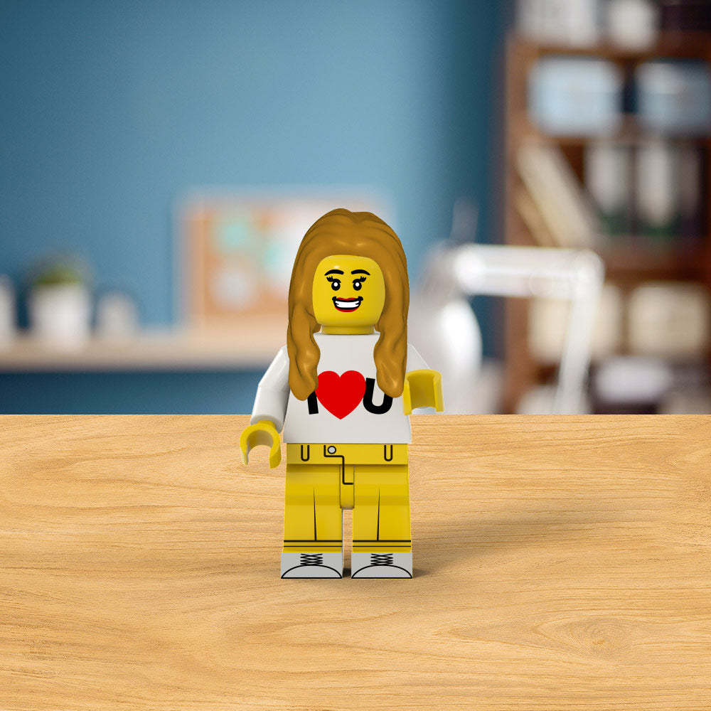 Benutzerdefinierte Minifiguren, Personalisierte Minifiguren, Erstellen Sie Ihre Eigenen Minifiguren - ihrenamenskettede