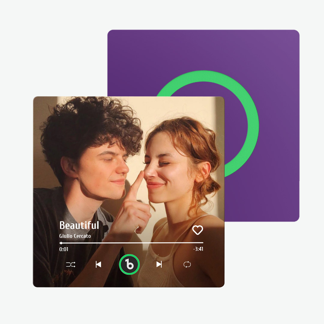 Neuer 4.0-upgrade-kühlschrankmagnet Mit Benutzerdefinierter Musik, Bunter Rahmen, Album-kühlschrankmagnet, Kann Lieder Abspielen, Geschenk Für Paare, Kann Ihre Musik Hochladen - namenecklacede