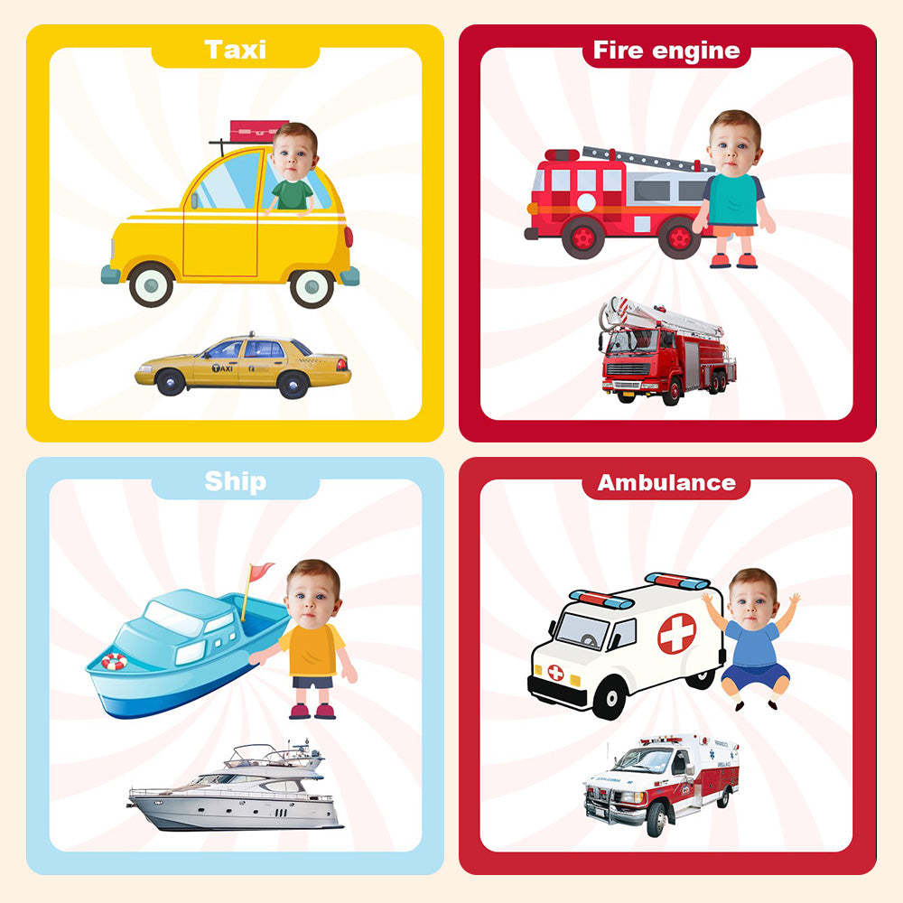 Baby's First Food Book Geschenke Mit Individuellem Namen Und Gesicht Für Das Baby - ihrenamenskettede