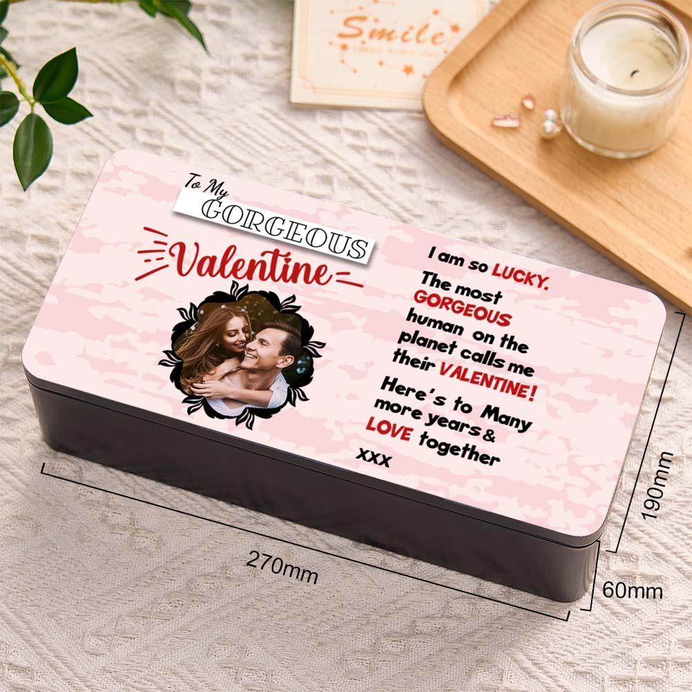 Individuelle Foto-geschenkbox Für Mein Wunderschönes Valentinstagsgeschenk - ihrenamenskettede
