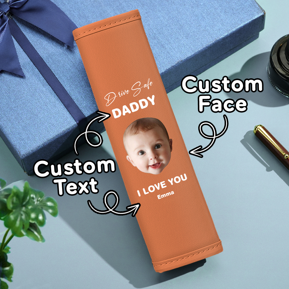 Drive Safe Geschenk Für Liebhaber Benutzerdefinierter Sicherheitsgurt Schulterpolster Personalisiertes Besonderes Geschenk Für Ihn Für Sie - namenecklacede