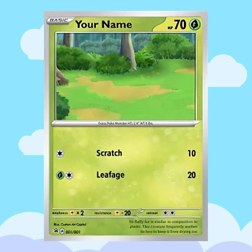 Individuelle Poke-haustierkarte Nach Foto – Personalisiertes Cartoon-geschenk Für Katzenliebhaber – Lustiges Poster Im Poke-stil - namenecklacede