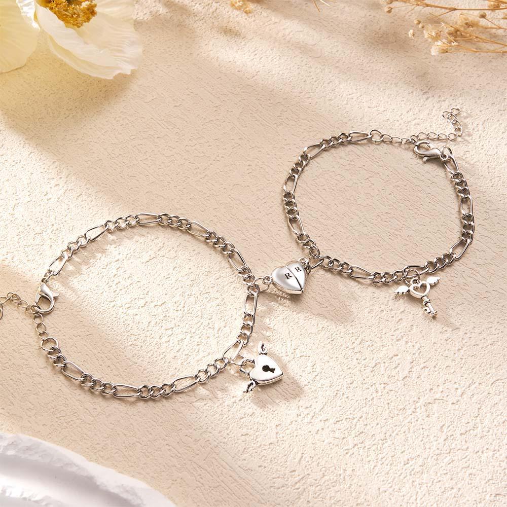 Forever Hearts Armband-set - ihrenamenskettede