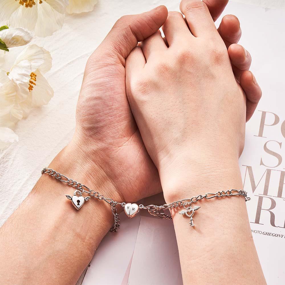 Forever Hearts Armband-set - ihrenamenskettede
