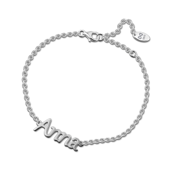 Name Bracelet Silver