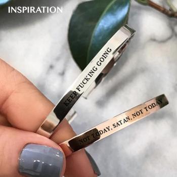 Customizable Bangle 14K Gold Plated